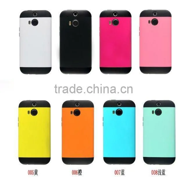 HYBRID SHOCKPROOF TPU MOBILE PHONE CASE COVER FOR HTC ONE M8