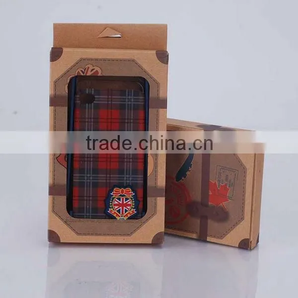 kraft paper hanging packaging for Iphone case