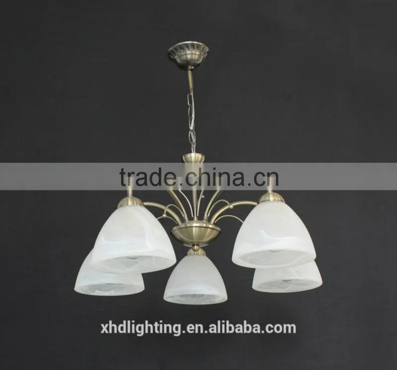 Alibaba de bowl glass chandelier from Coozen Seller Factory for decoration