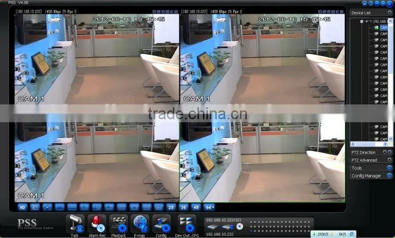 Low Price Dahua 2 Megapixel Full HD IPC-HFW2100 IP Camera, POE ONVIF PSS, support iphone view