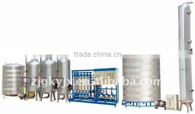 serises of the water treatment plants