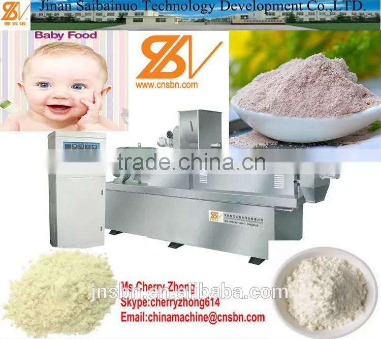 Nutrition Black Rice Powder Instant Baby Food Machine
