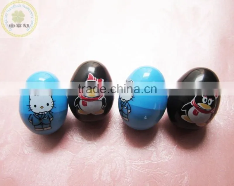 Paint tool egg shape tumbler toy stampers