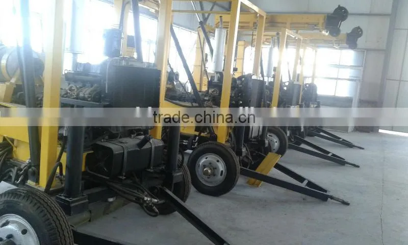 Direct factory supply diesel rotary drilling rigs price