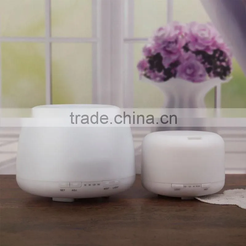 24v 400ml Ultrasonic Aromatherapy Essential Oil Diffuser With Clock