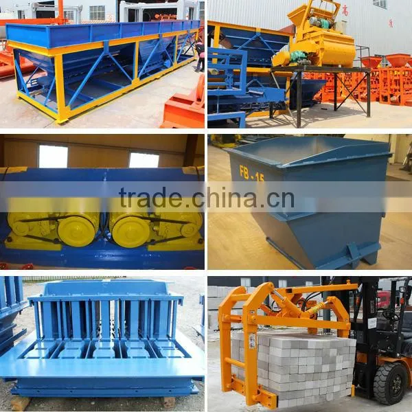 2015 China Block Machinery Newest WT10-15 movable concrete block machine
