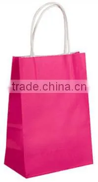 Beautiful red gift bag box,customized gift bag
