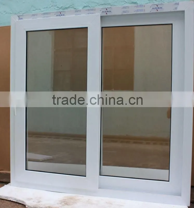 PVC plastic HIgh speed sliding door with transparent wingdow