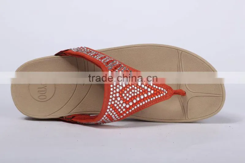 wedge heel flip flop sandal