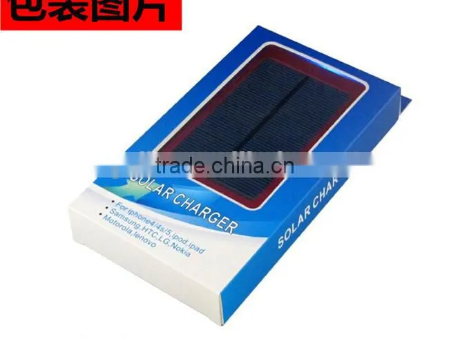 Unique Design Dual USB with LED light 30000mah Charger Solar Power Bank for Mobile Phone(OEM service)