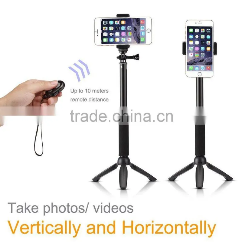 Bluetooth Selfie Stick Monopod with Tripod Stand for iPhone and Android