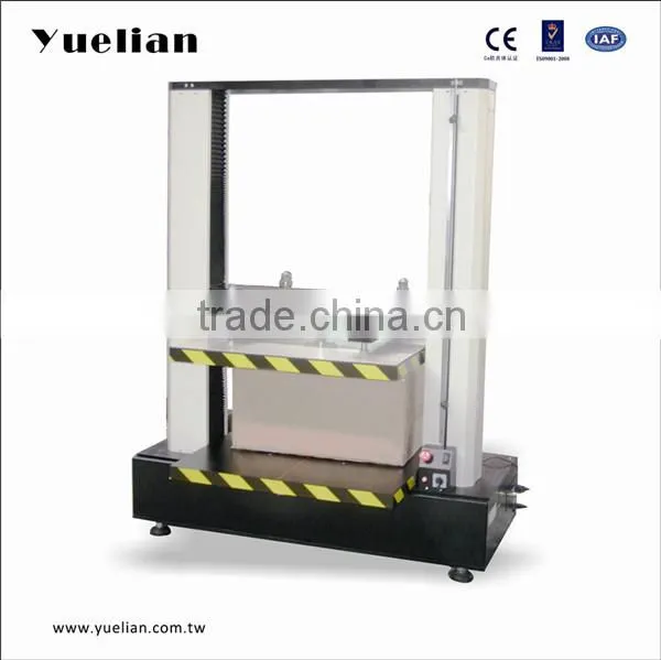 50KN Double Column Electronic Comuter Control Servo Motor Carton and Box Packaging Compression Testing Machine