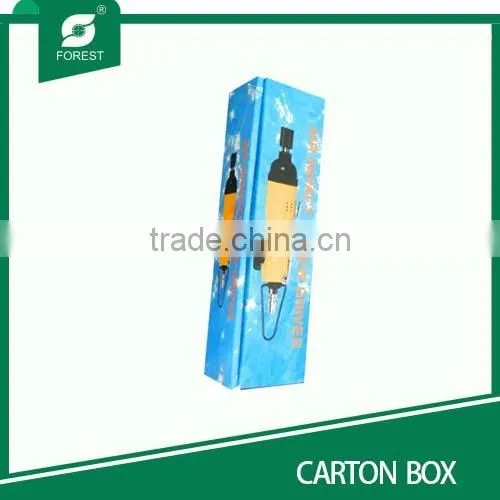 Wholesale printed foldable carton box recycle carton box