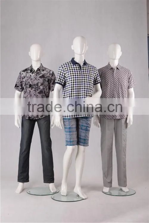 Adjustable sexy lifelike male mannequin for sale