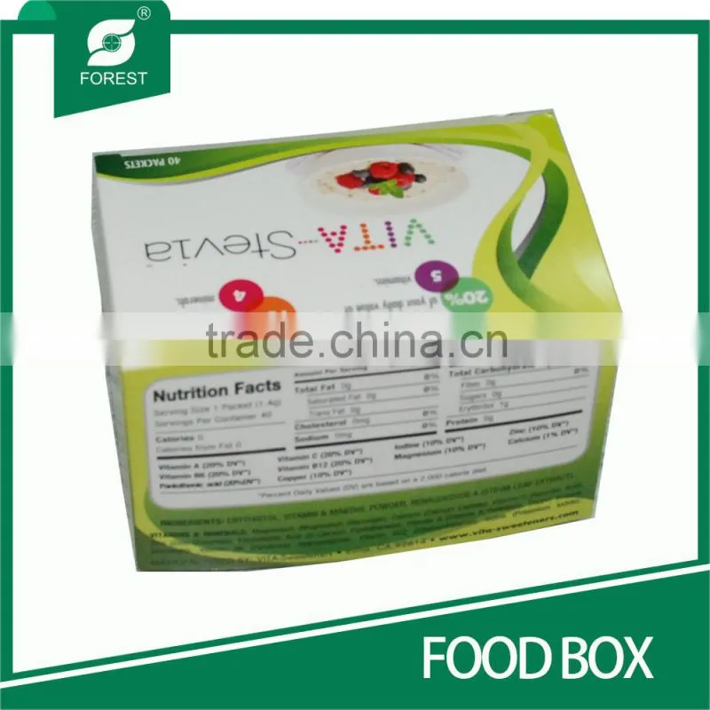 SMALL SIZE BIO-DEGRADABLE CARDBOARD FOOD PACKAGING BOXES FOR CANDY