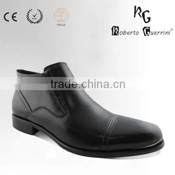 Genuine Leather wholesale rubber new model man shoe