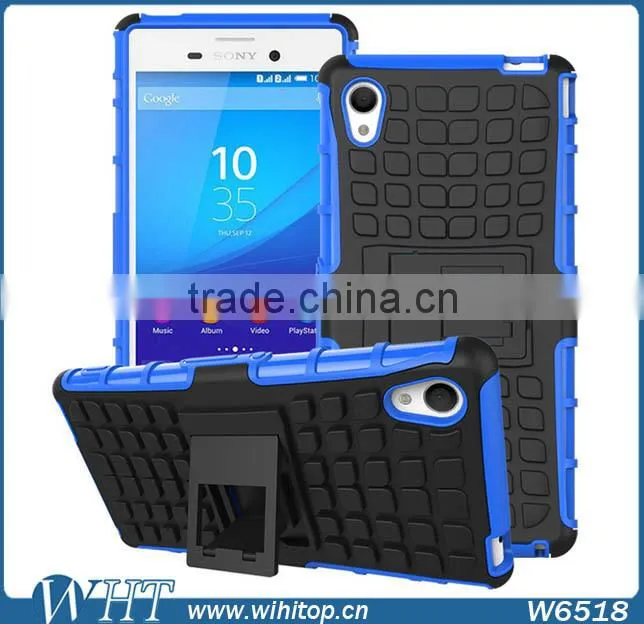 Slim Armor Case for Xperia M4 Aqua, Shockproof Silicone Case for Xperia M4 Aqua