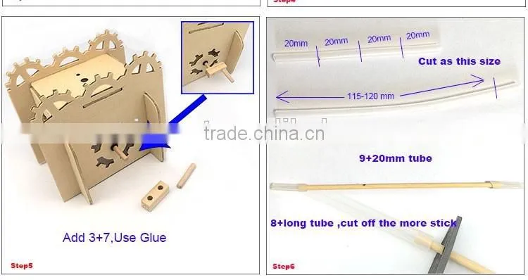 Best selling wooden Pterosaur learning toy in school lesson