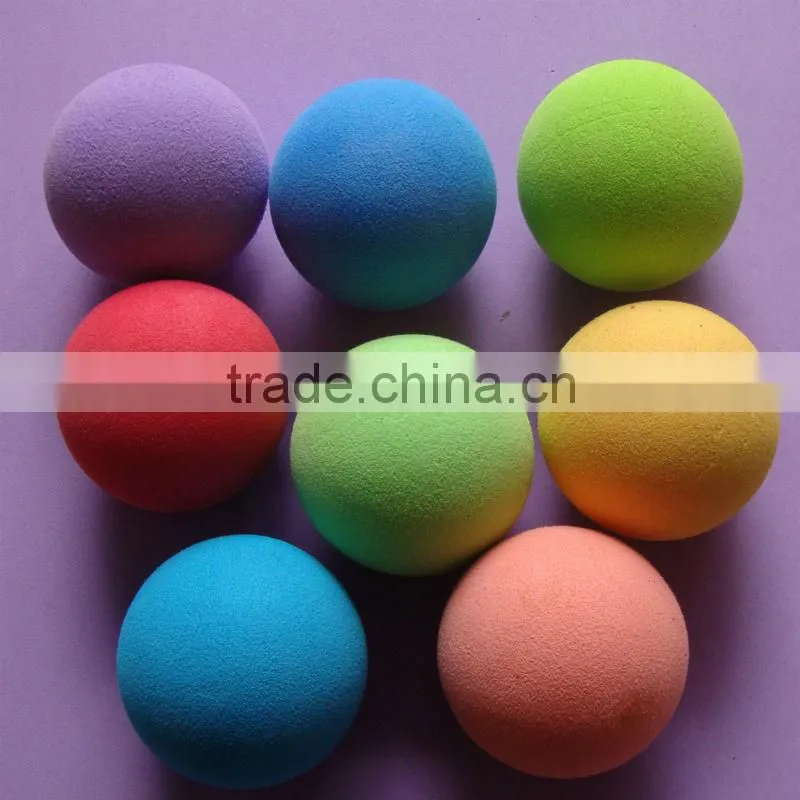 factory coustomized light weight ball eva foam balls for litte kids
