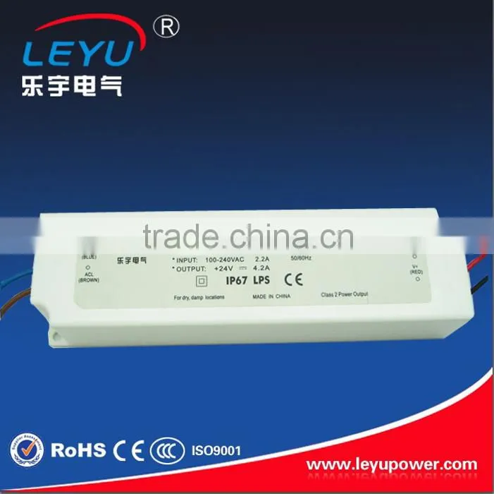 100W 36V 2.8A Constant Voltage IP 67 CE Transformer LPV-100-36