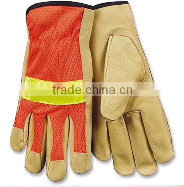 cheap double palm leather work glove