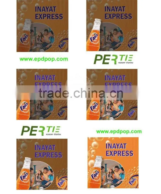 led acrylic signboard supermarket shelf label