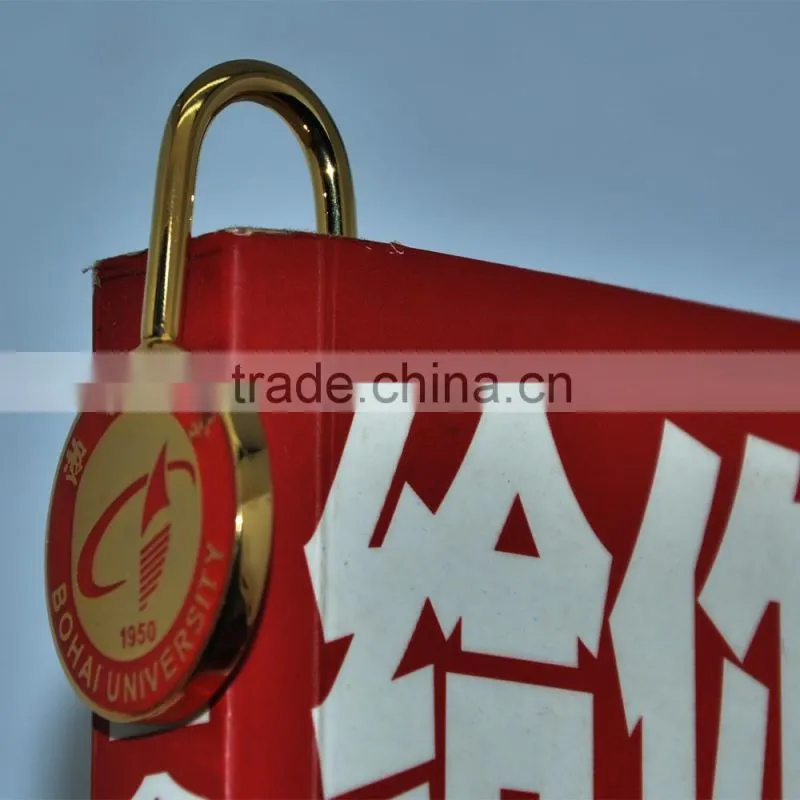 Factory sales cheap custom gold plated gift bookmark metal for shool