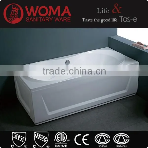 Q110 Small freestanding bathtub, corner bathtub,rectangular corner bathtub