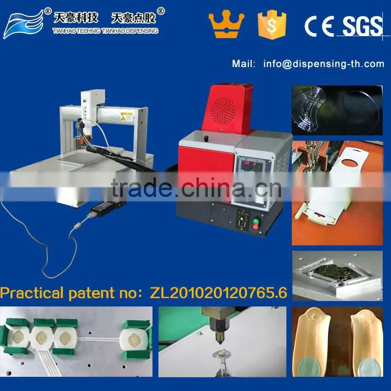 hot melt adhesive dispenser robot dispensing machine TH-2004D-300ML