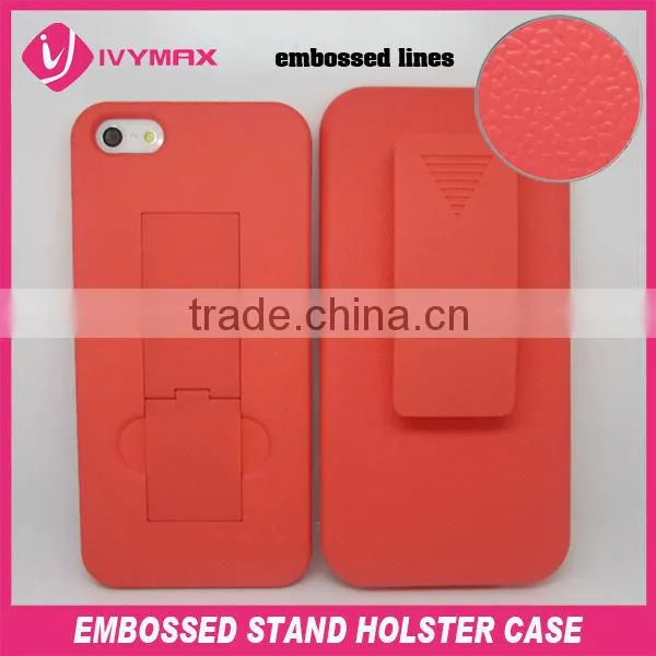 factory prices embossed cell phones for apple iphone 5 case