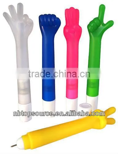 Promotional Liquid Light Ball Pen light pen