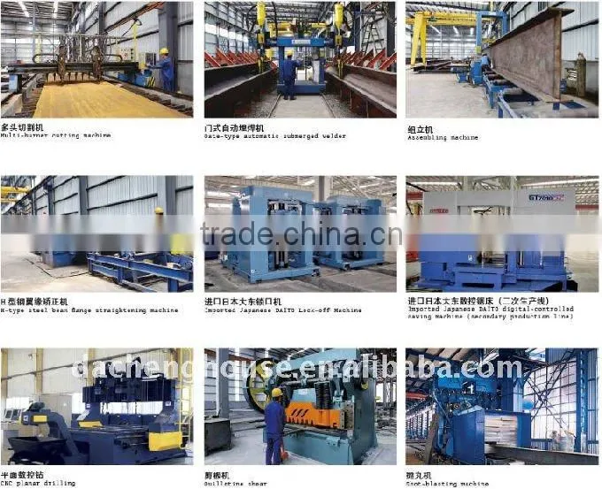 Structural Steel Frame Warehouse For Store Goods Multilayer Or Single With Beautiful Appearance