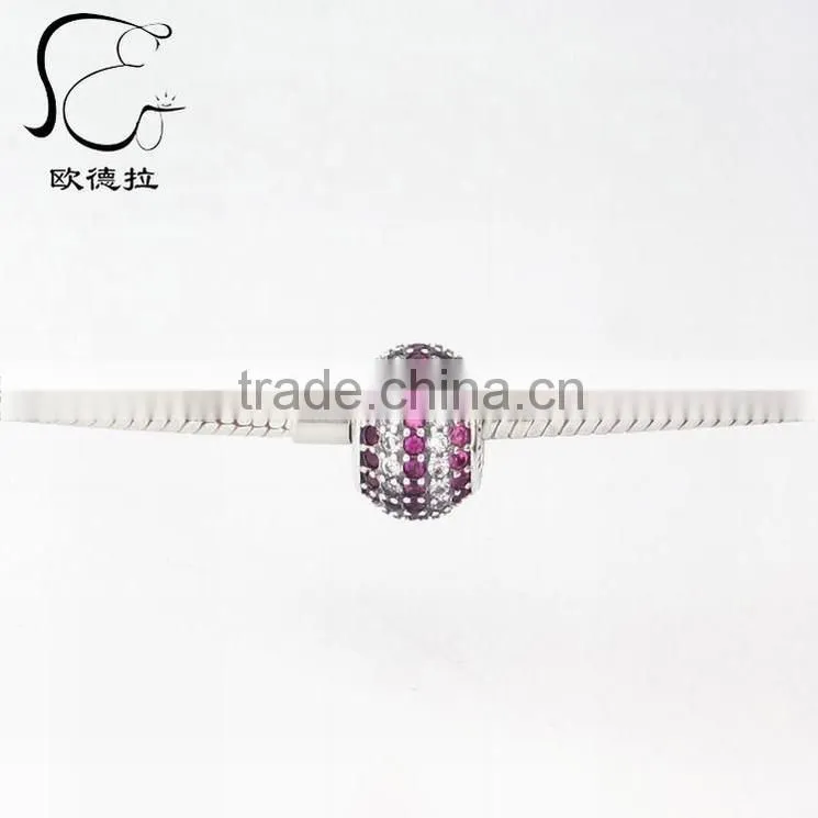 colourful 925 silver crystal rondelle beads