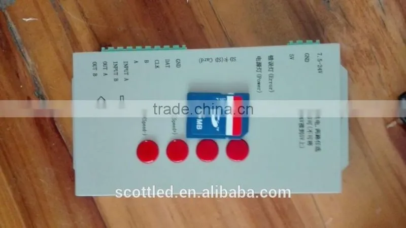 T-1000S SD card led pixel controller