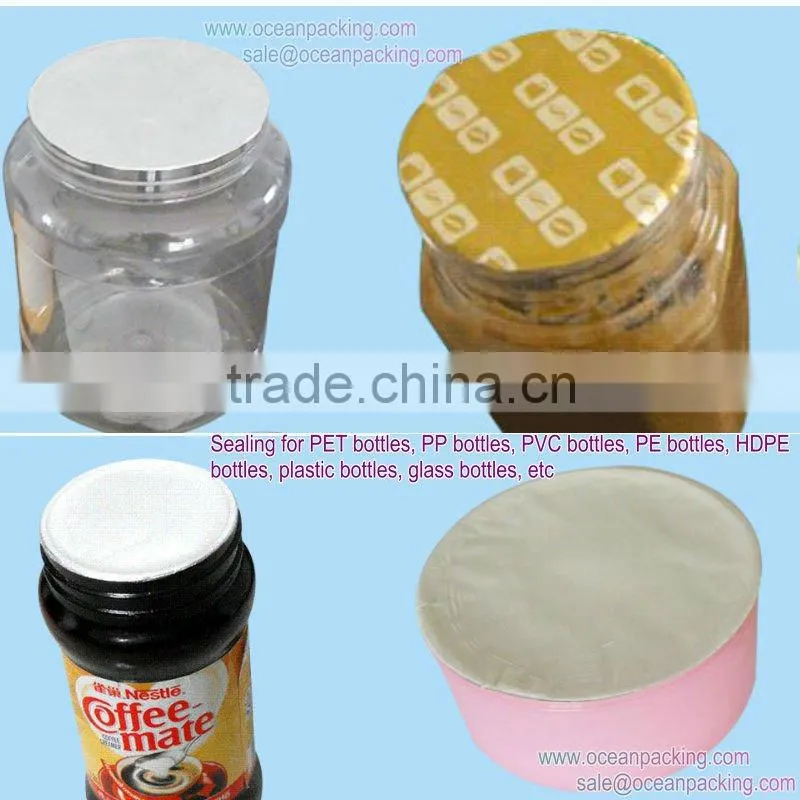 manual pet bottle / glass bottle sealing machine