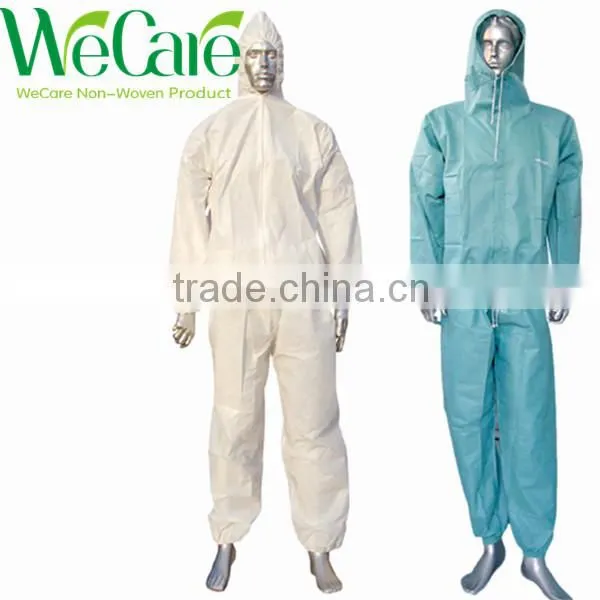 Disposable Non woven Camouflage Coverall for CS field operation