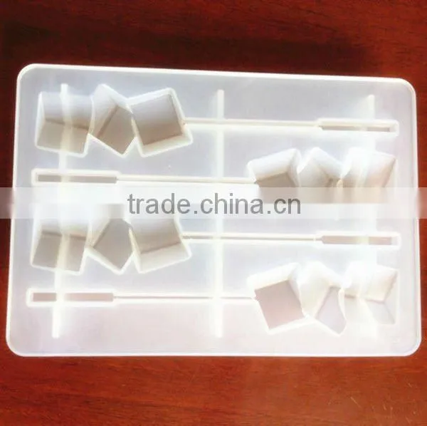 2012 hot selling silicone heart shape cake mould