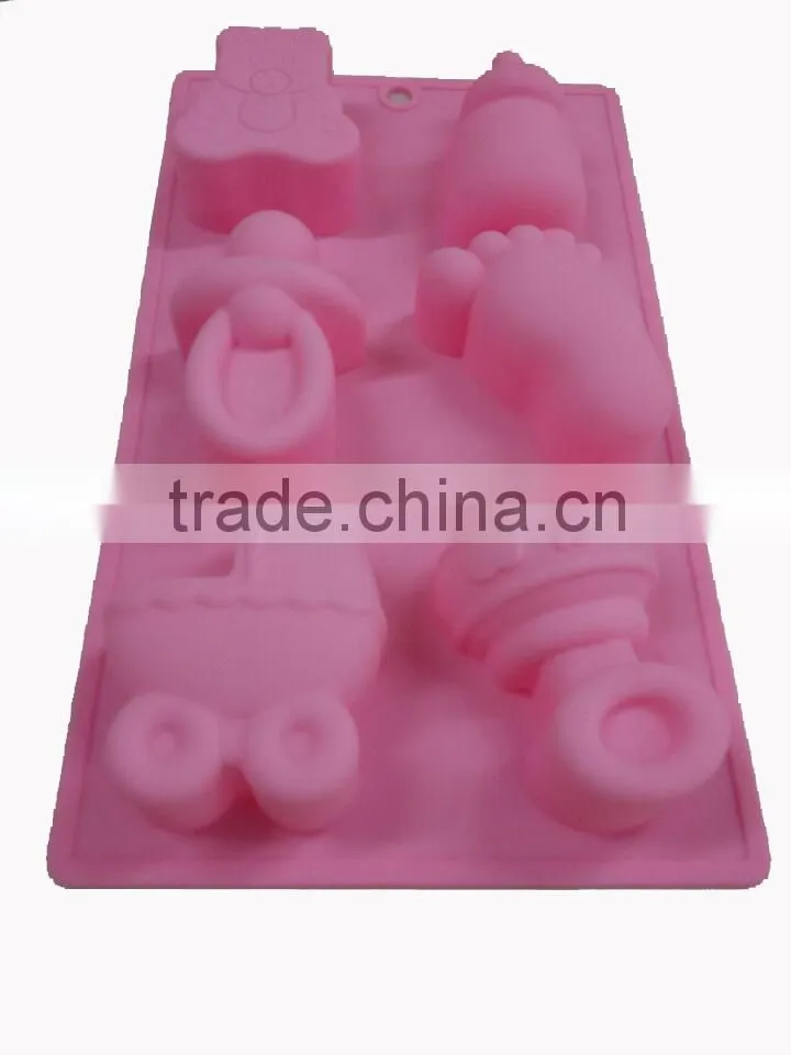 SM-004 high quality low price baby series soap mold