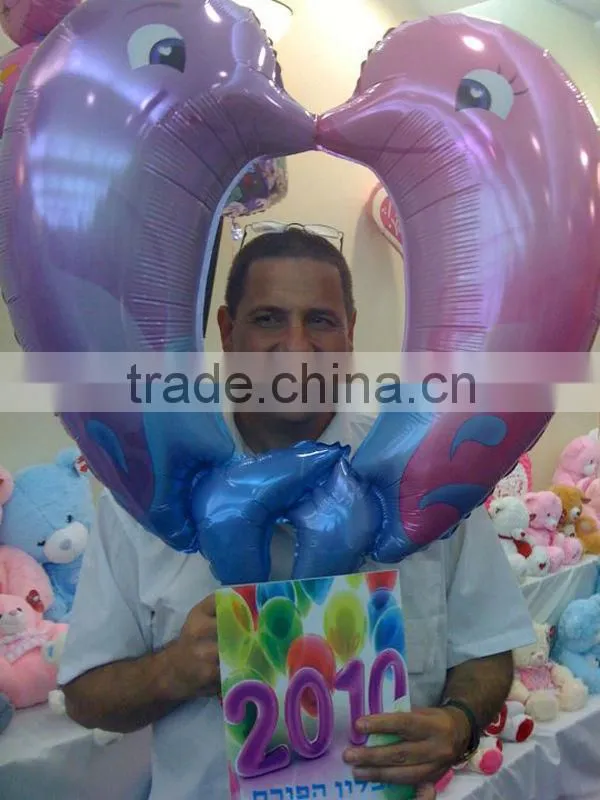 2014 super big 43inch New Helium Balloons Foil balloon High Quality for Wedding and birthday party decoration