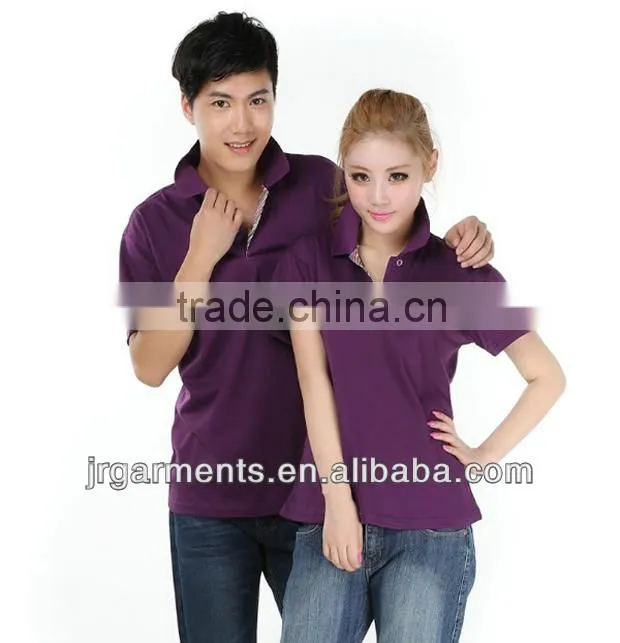 popular lovers polo shirt with high quality