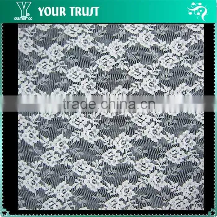 Alibaba New Invention Rose 60 Gram 70% nylon+30% Rayon Woven Mesh Fabric Swiss Lace