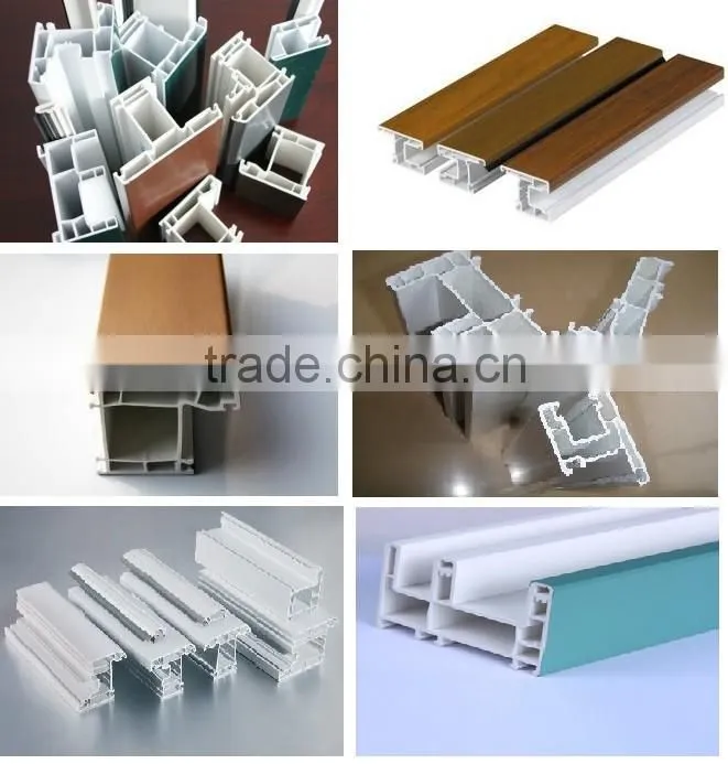 China extrusion pvc product profile