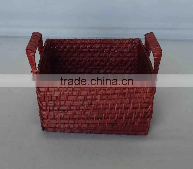 Bamboo Rattan Napkin Basket