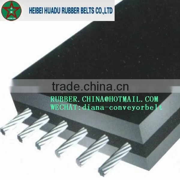 ISO Standard Muti-ply Steel Cord Rubber Conveyor Belt
