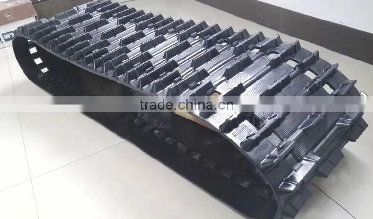 Manufacturer snowmobile rubber crawler tracks