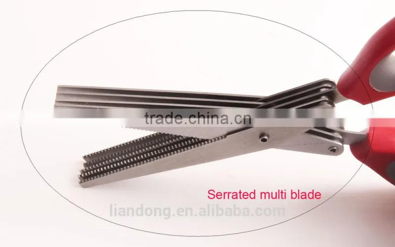 KS157 multi blade scissors kitchen scissors