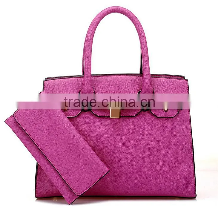 New arrival PU/leather lady tote bag handbag