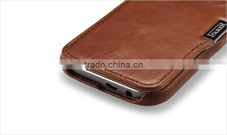 Genuine Leather Right Open Case For HTC ONE M8
