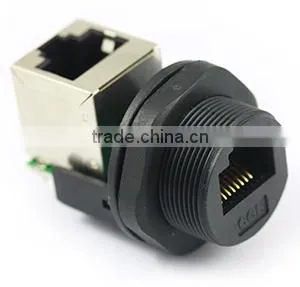 Panel mount rj45 waterproof connector