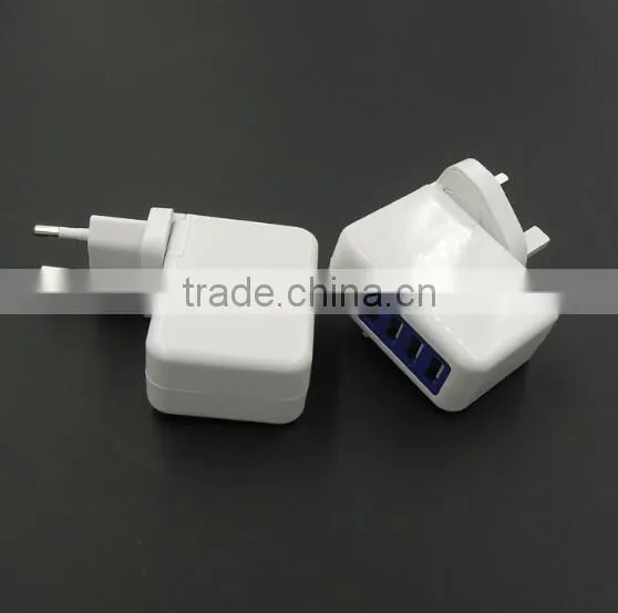 20w 5V 4A 4 USB portable wall charger with ce fcc rohs